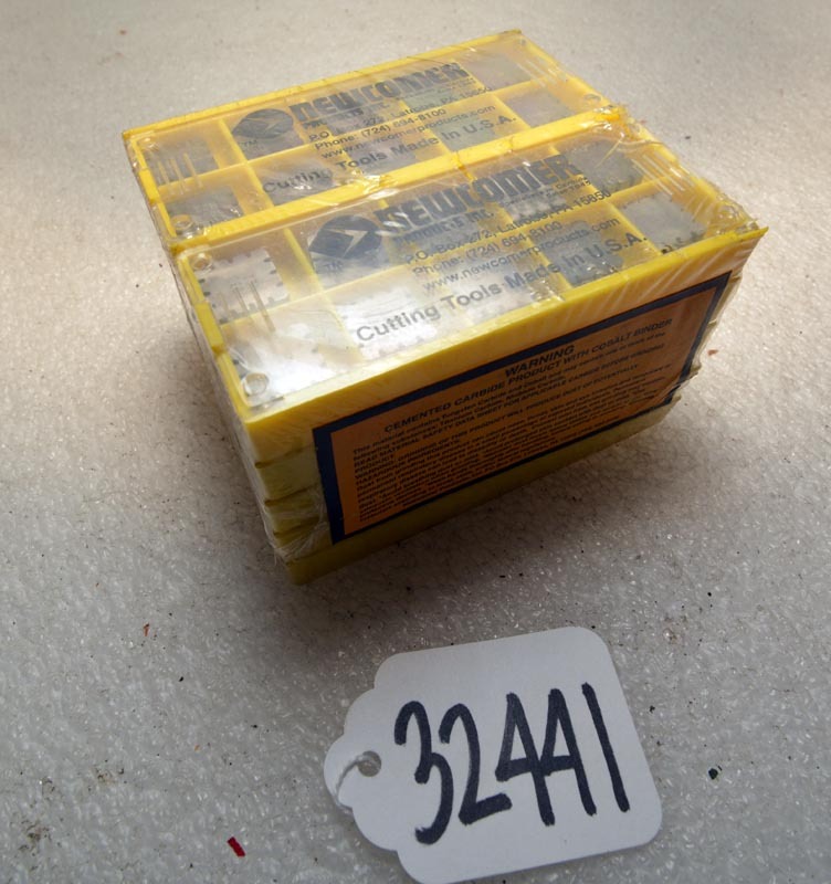 Newcomer Carbide Inserts DWG-M678D5-N22 (Inv.32441)