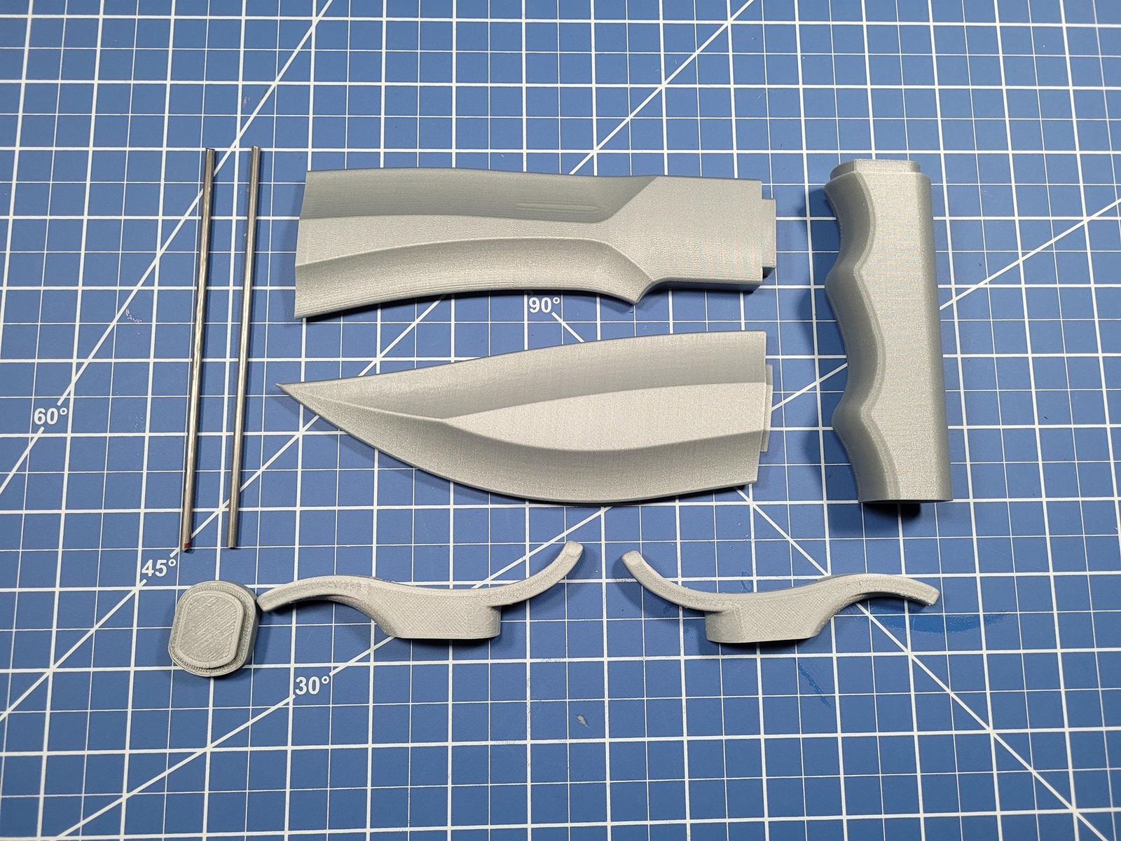 Ghoul Inspired Revolver and Knife KIT