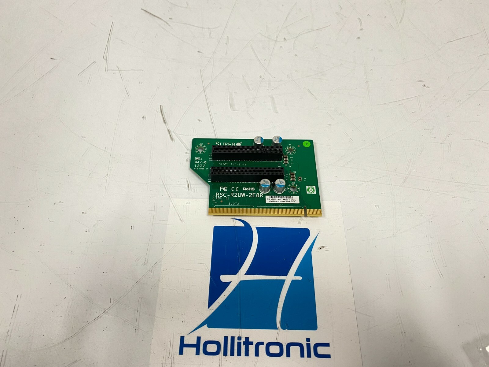Supermicro Accessory RSC-R2UW-2E8R Riser Card 2xPCI Express x8 to 1xPCI Express