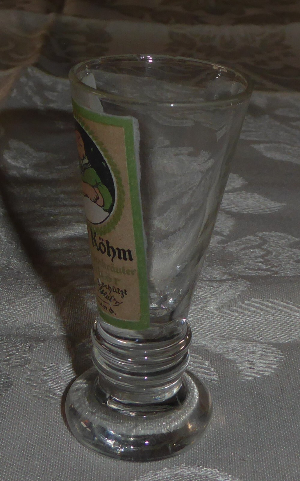 Vintage Small Mutter Kohm Cordial Glass