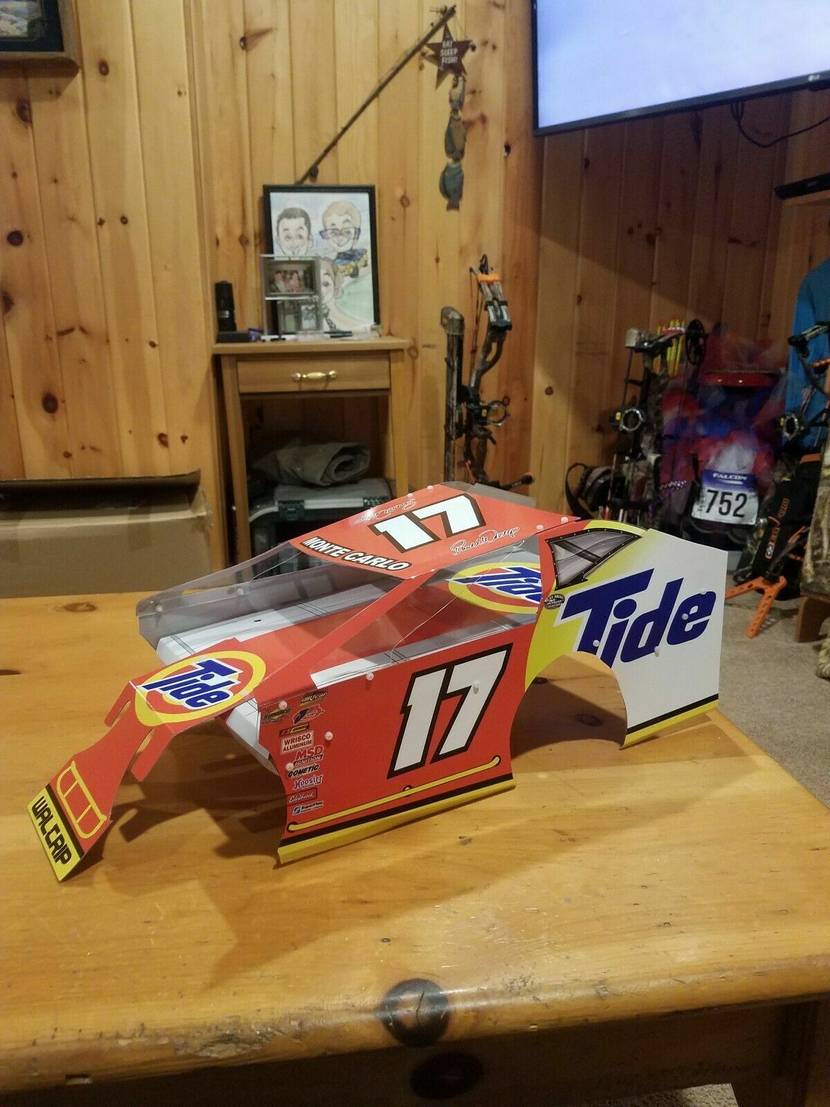 SALVAS MUDBOSS TRAXXAS SLASH DARRELL WALTRIP TIDE WRAP KIT