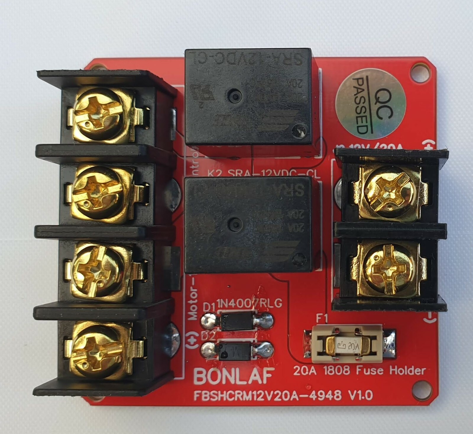 12V 20A  Single Channel Relay Module Solar Panel Sun Tracking Control Board DIY