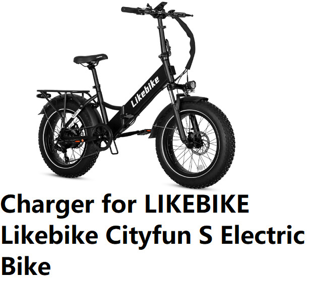 🔥power supply ac adapter Battery Charger for LIKEBIKE cityfun s electric bike