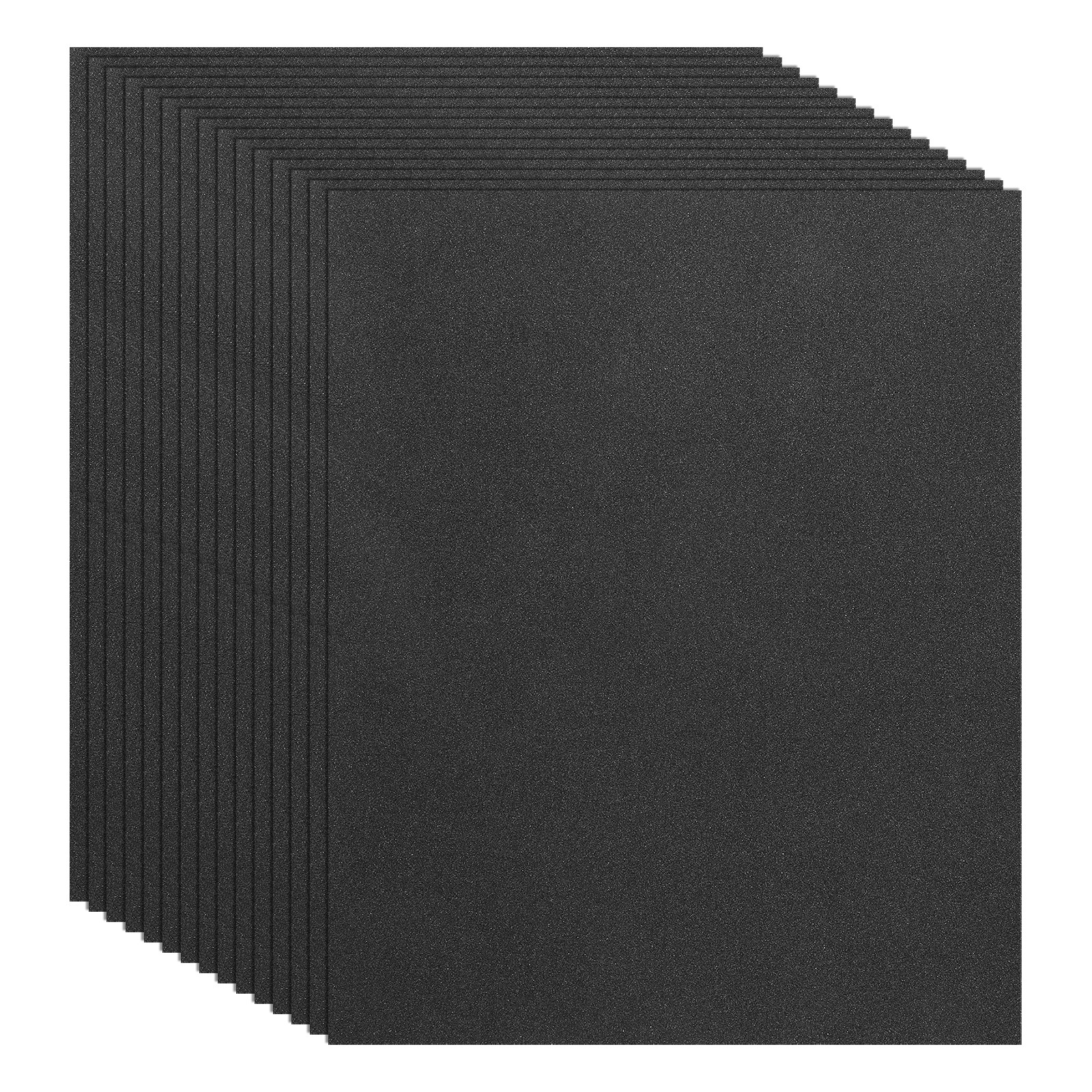 15 Pack 9" x 11" Sandpaper, 120 Grit Sand Paper for Wood Furniture