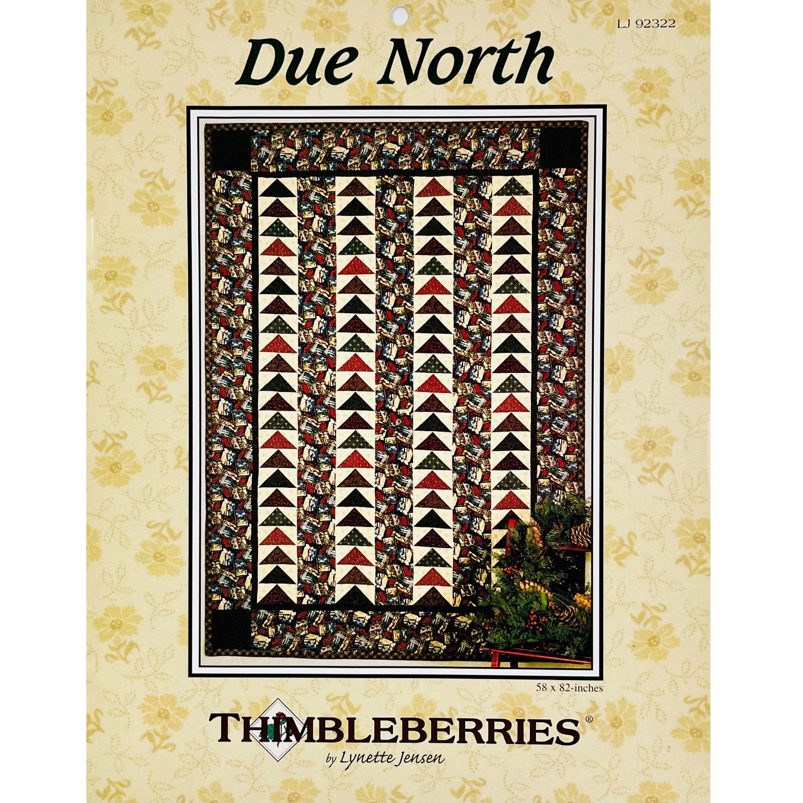 Due North Quilt Pattern LJ92322 Thimbleberries by Lynette Jensen, 2005