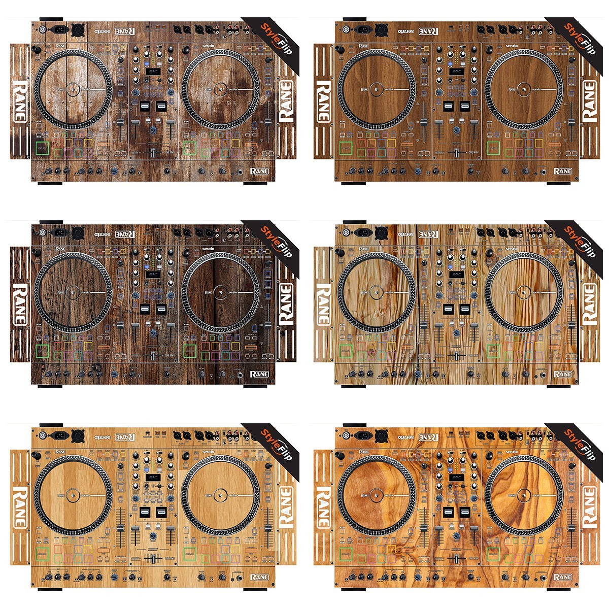 Rane One MK2 Skin | 6 Wood Designs | Protective Decal | StyleFlip