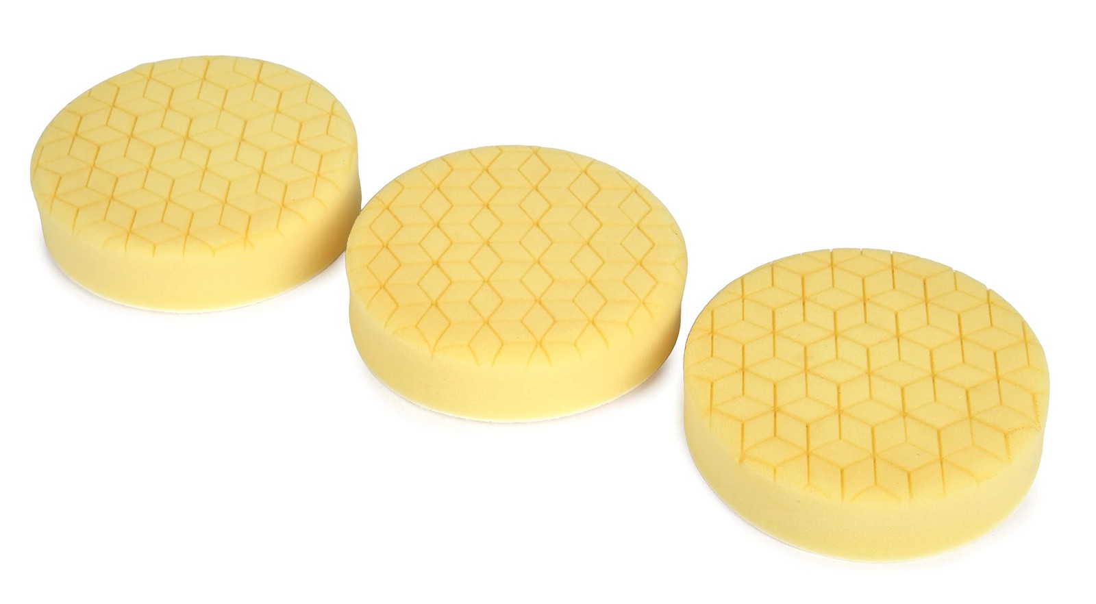 WEN AA1602 6-Inch Medium-Grit Diamond-Cut Foam Polishing Pads for Light...