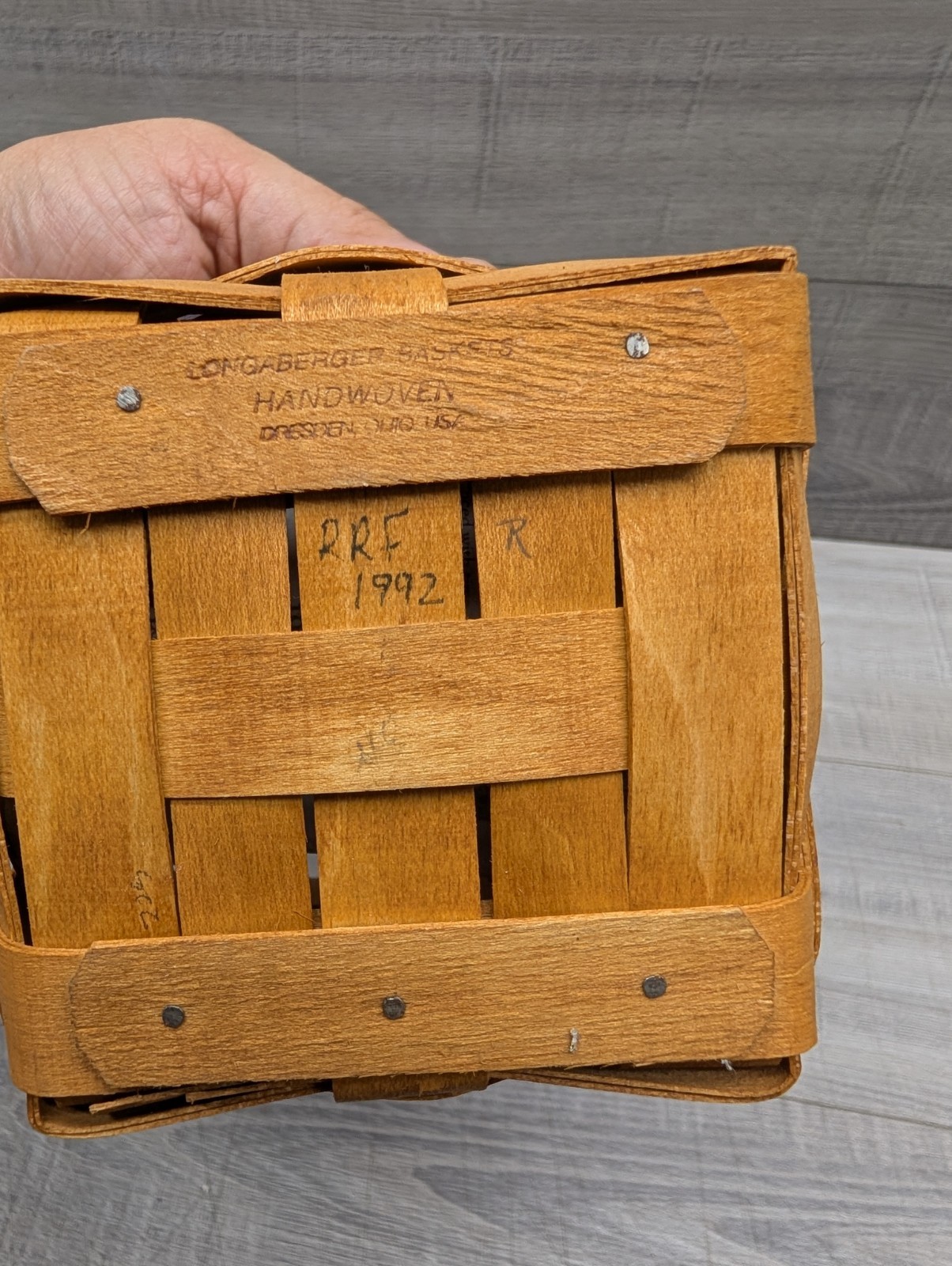 Longaberger 1993 Inaugural Basket