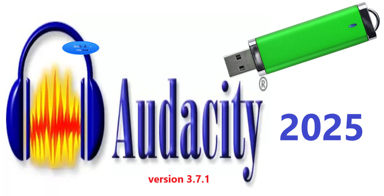 Audacity 2025 Software Professional Audio Music Editing Recording ~ Windows OS