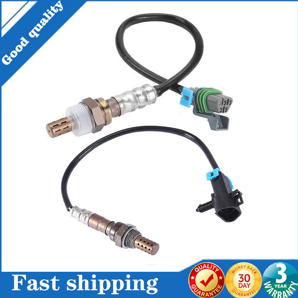 2pcs Oxygen O2 Sensor Up+Downstream For 2015 2016 2017 CHEVROLET EQUINOX 2.4L L4