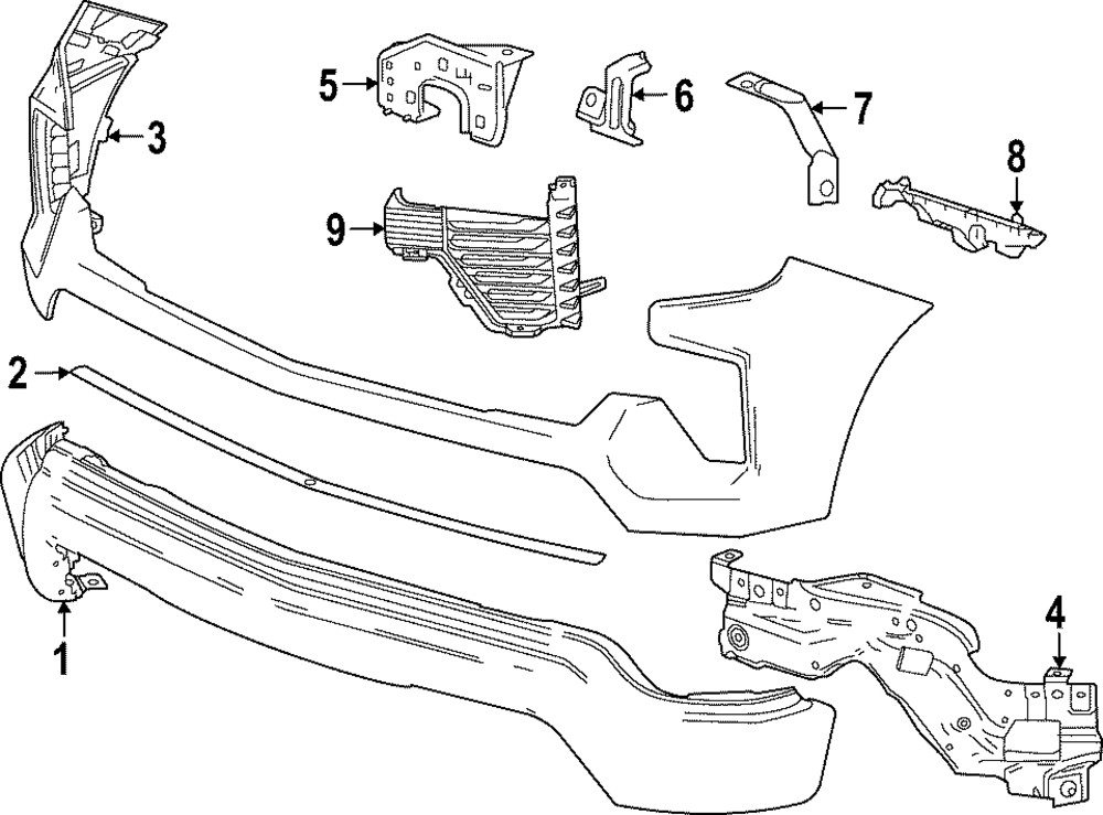 Genuine GM Air Duct 85628427