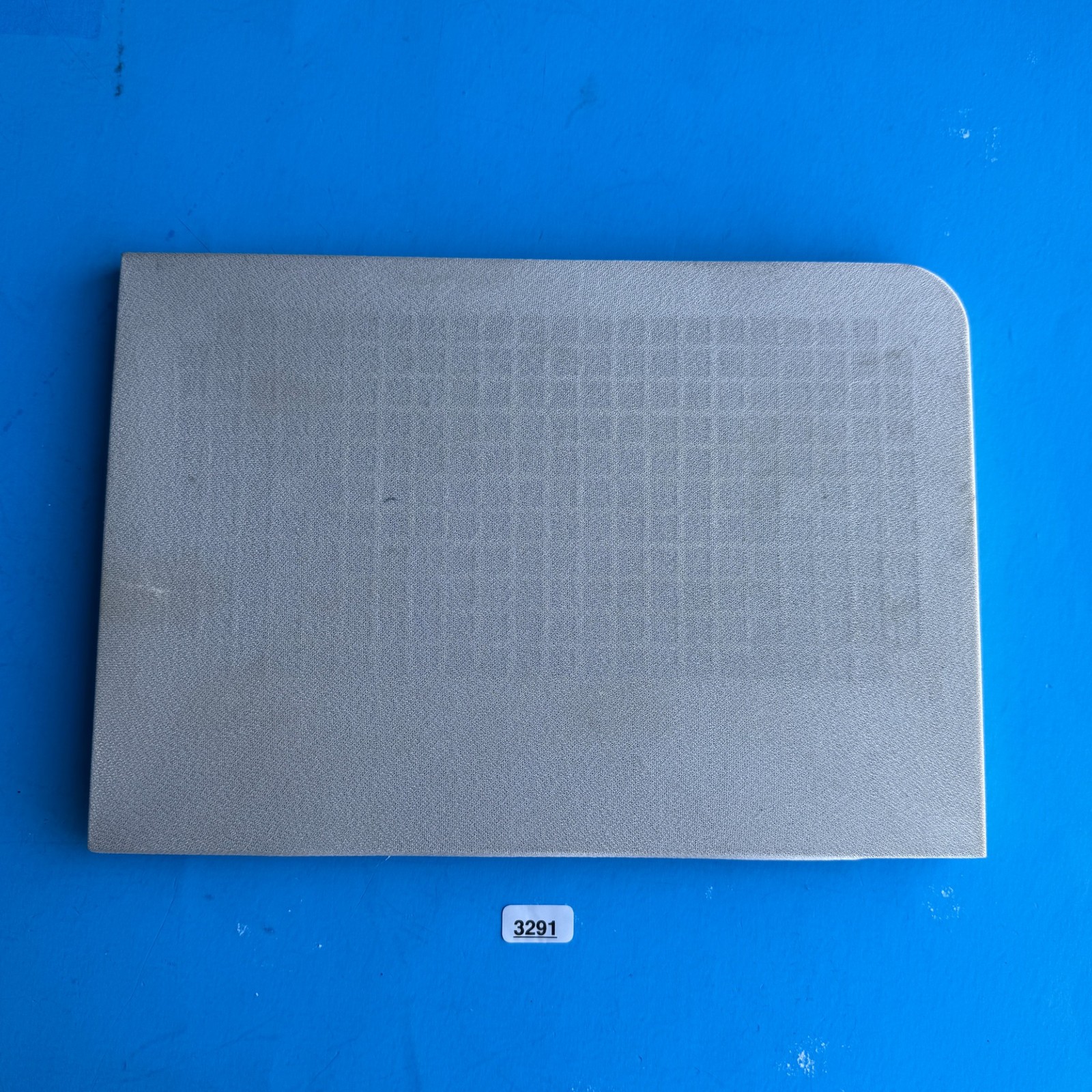 CASIO WK-220 Keyboard Used OEM Part: RIGHT Speaker Cover Gray Mesh Fabric Screen