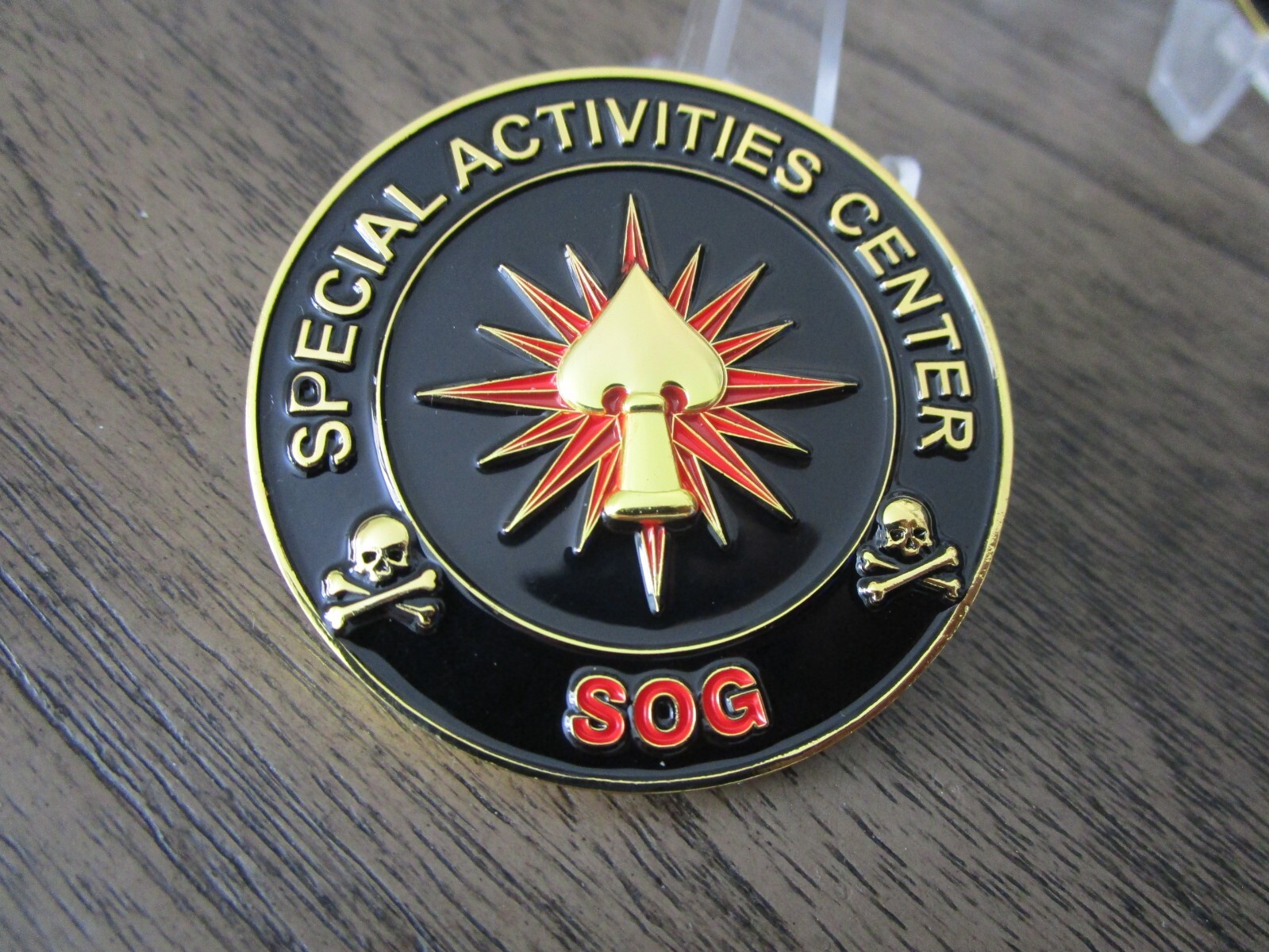 Special Activities Center Special Operations Group SOG SAD CIA Challenge Coin