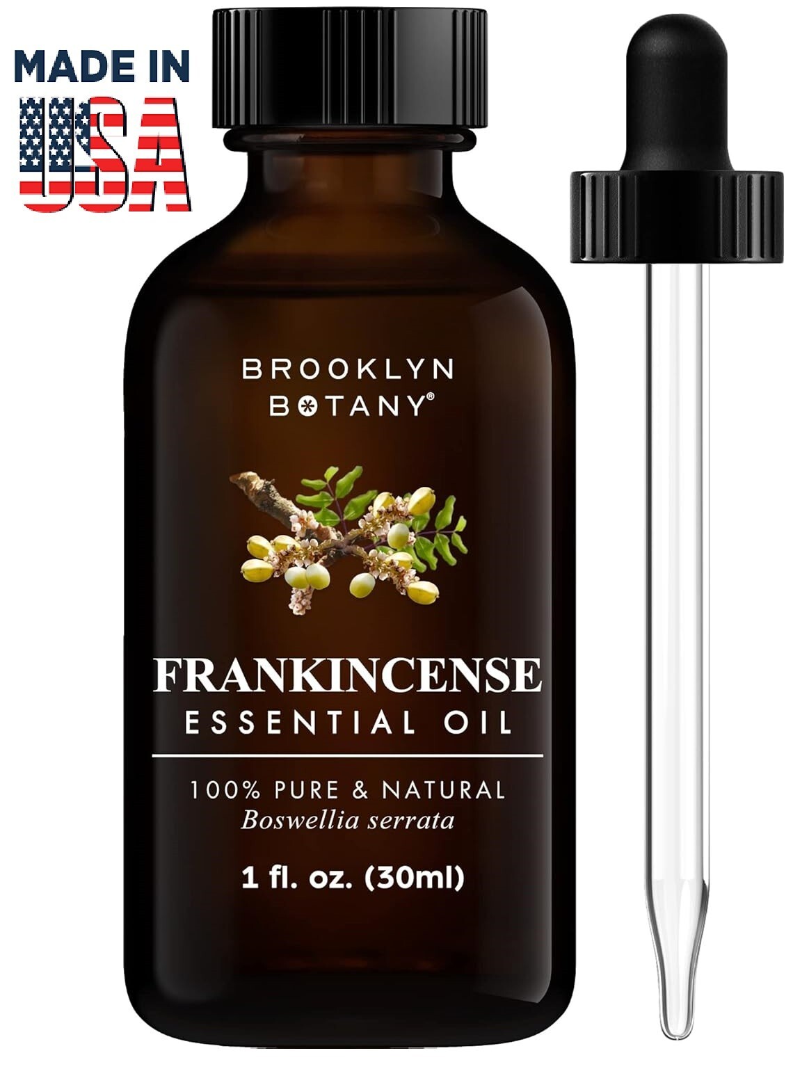 1oz Aceite esencial de incienso 100% puro y natural, de grado terapéutico prém