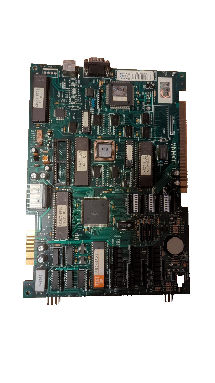 Crazy Bugs 8 liner PCB working condition
