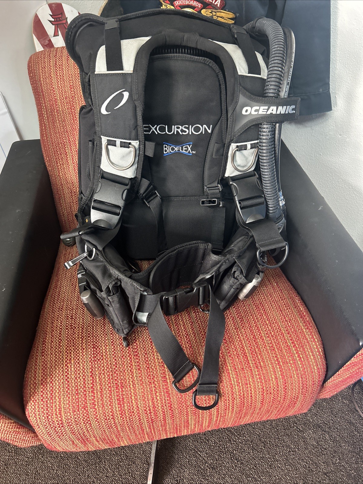 Oceanic Excursion BCD Size Small QLR Release SCUBA Scuba Diving