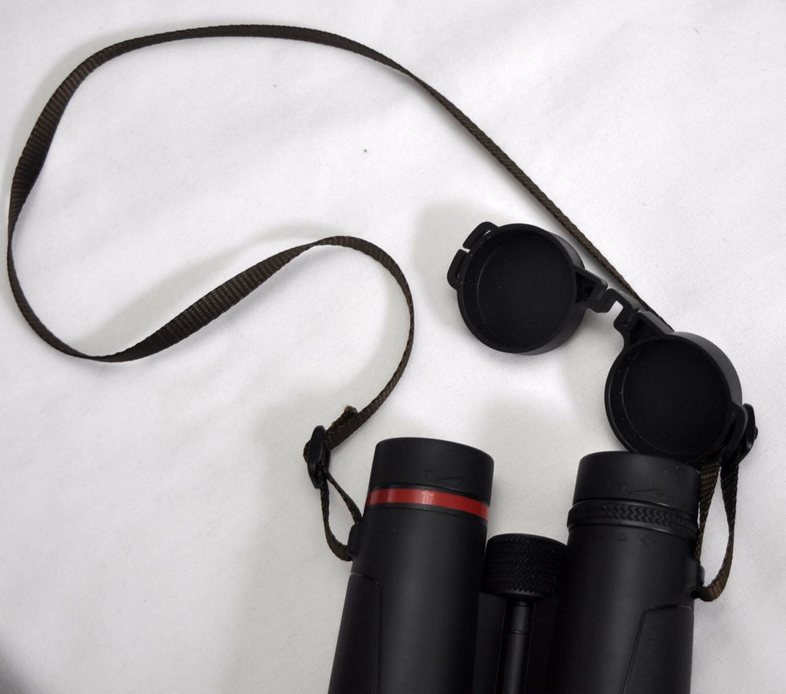 NEW BINOCULAR, TELESCOPE, SMALL CAM' SHOULDER & NECK  BROWN STRAP- 3/8" X  36"