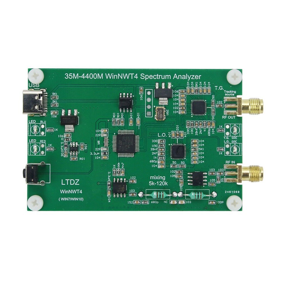 Compact and Efficient LTDZ35M4400M USB Spectrum Analyzer with Tracking Source