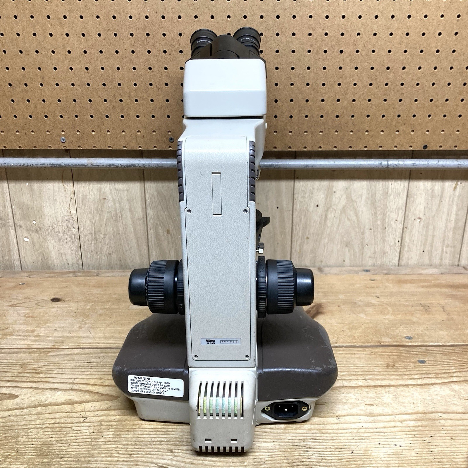 Nikon Labophot 2 Binocular Microscope W/ 3 Objectives - READ DESCRIPTION