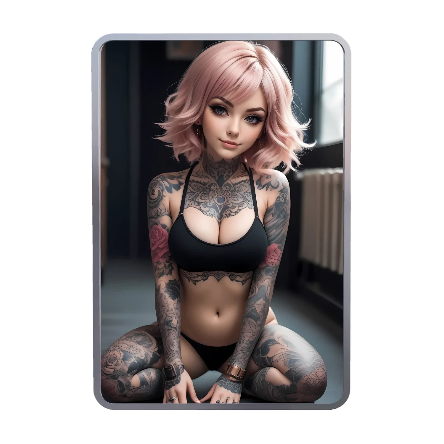 1 oz .999 Fine Silver Bar Colorized Naughty Sexy Art – SilverCoin Artworks 🔥