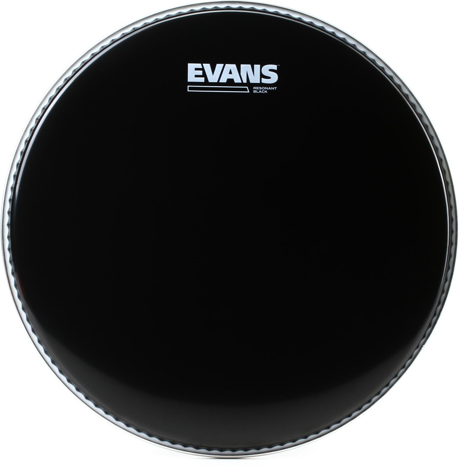 Evans Hydraulic Black Drumhead - 13 inch + Evans TT12RBG Value Bundle