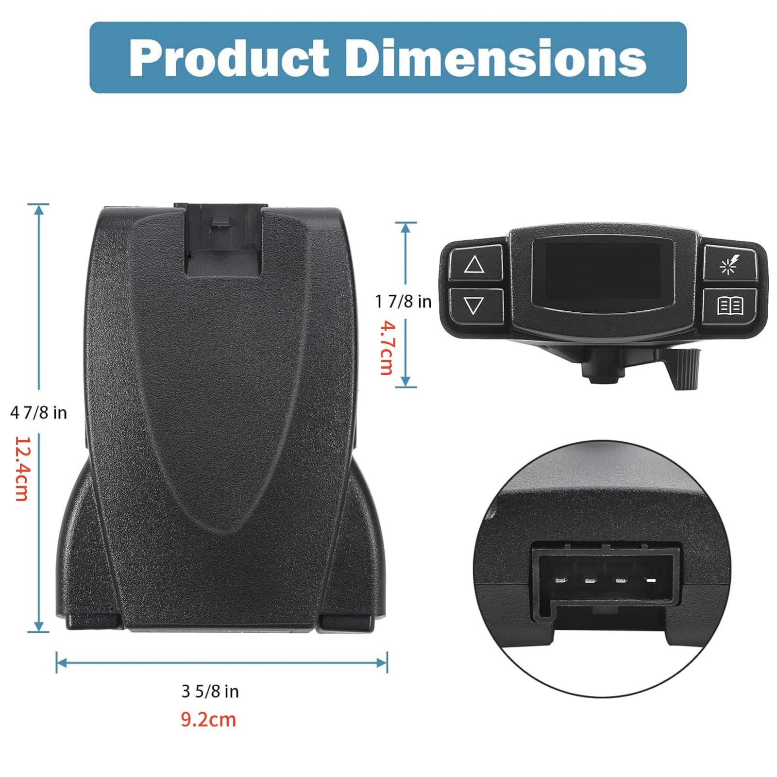 For Tekonsha P3 Prodigy Trailer Brake Controller Module Portable For Chevrolet