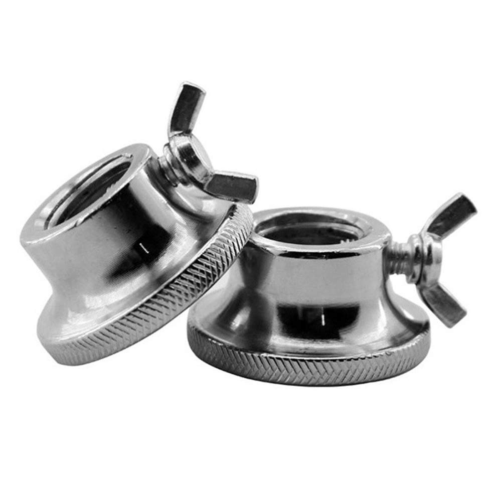 2 Pieces Barbell Collar Dumbbell Screw Clamps SpinLock Collars Screw AntiSlip