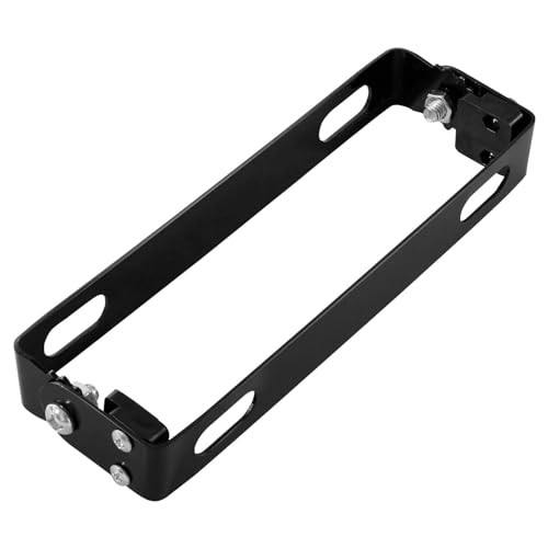 Motorcycle License Plate Bracket: 180-Degree Adjustable License Plate Flipper