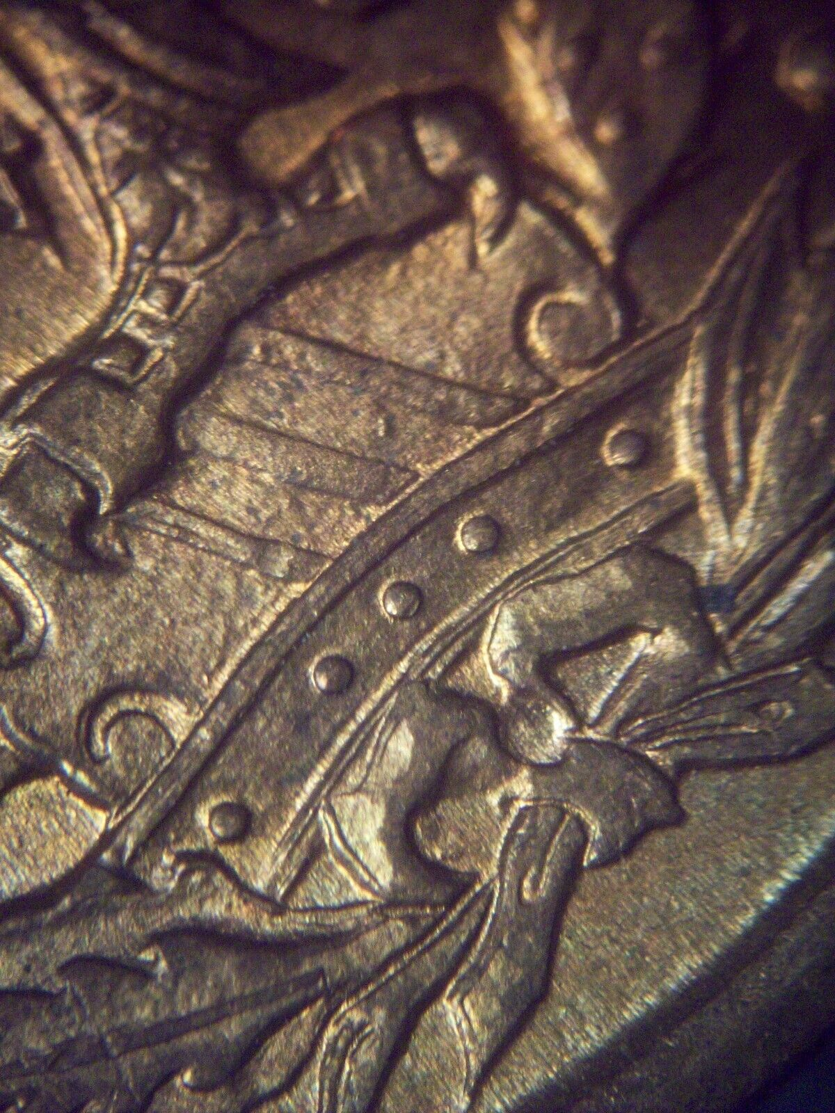 1960 one cent Strong Mexican doubled die REV coin