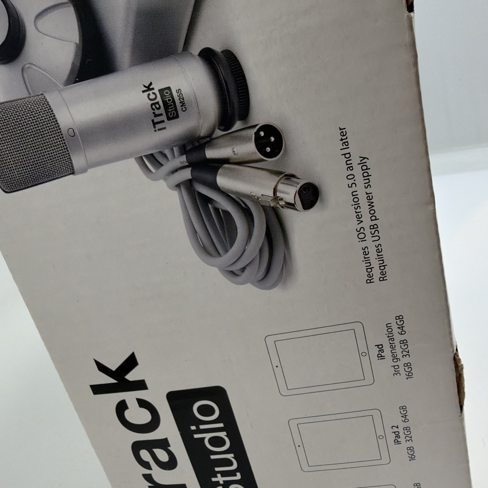 Focusrite iTrack Studio w/ iTrack Solo Recording Interface Microphone Headphones