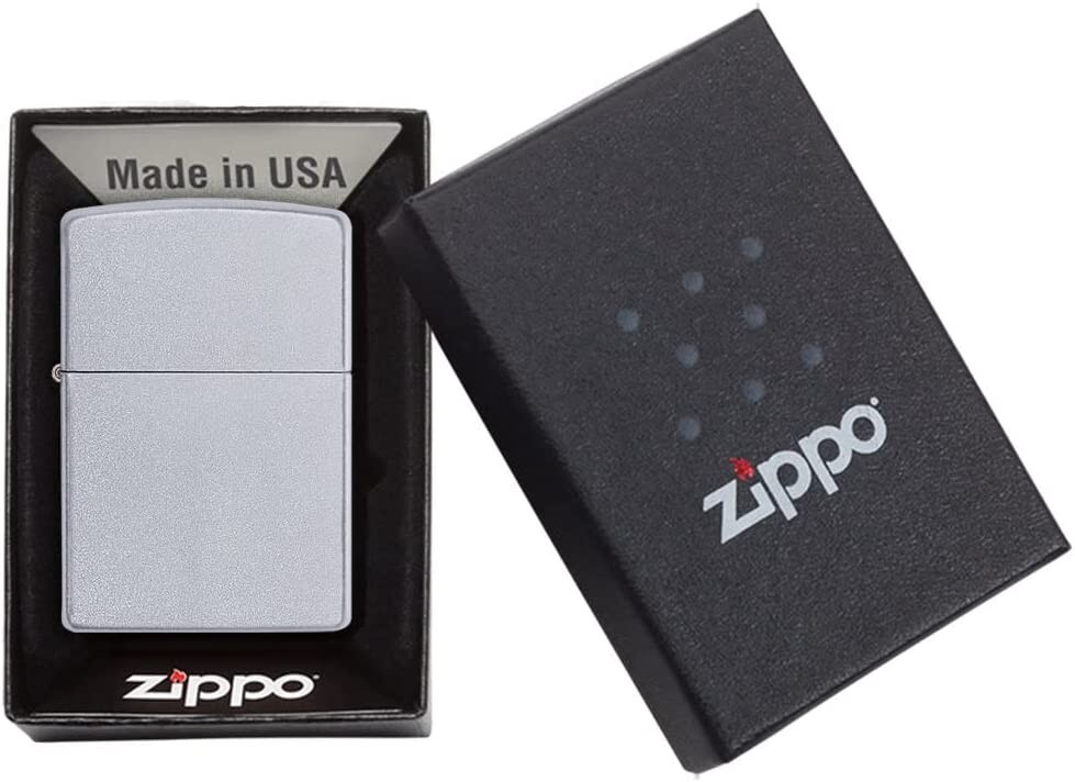 Zippo 205 Regular Satin Chrome