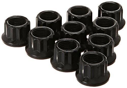 ARP 300-8335 9/16"-18 12-Point Nut - 10 Piece, Black