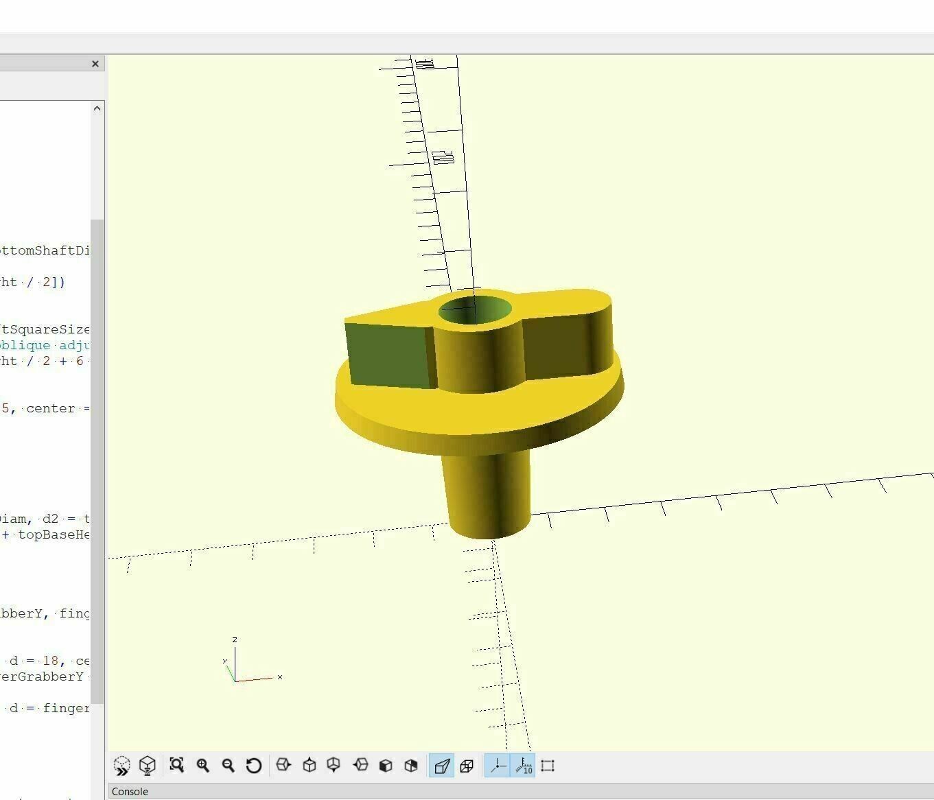 Predator Generator Inverter 2000 Knob Switch Run Choke + screw - 3D printed part