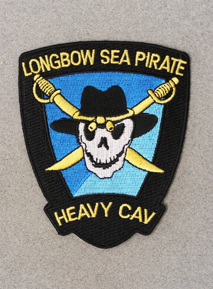 Army patch 6255: 3rd Squadron, 6th Cavalry Regiment "Longbow Sea Pirate"
