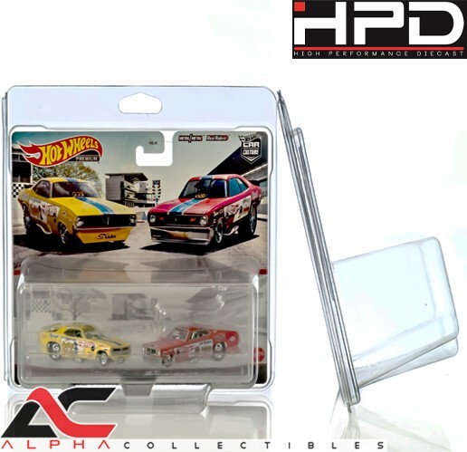 1 PACK HPD PROTECTOR CASE (2-CAR TARGET EXCLUSIVE) HOT WHEELS .8MM