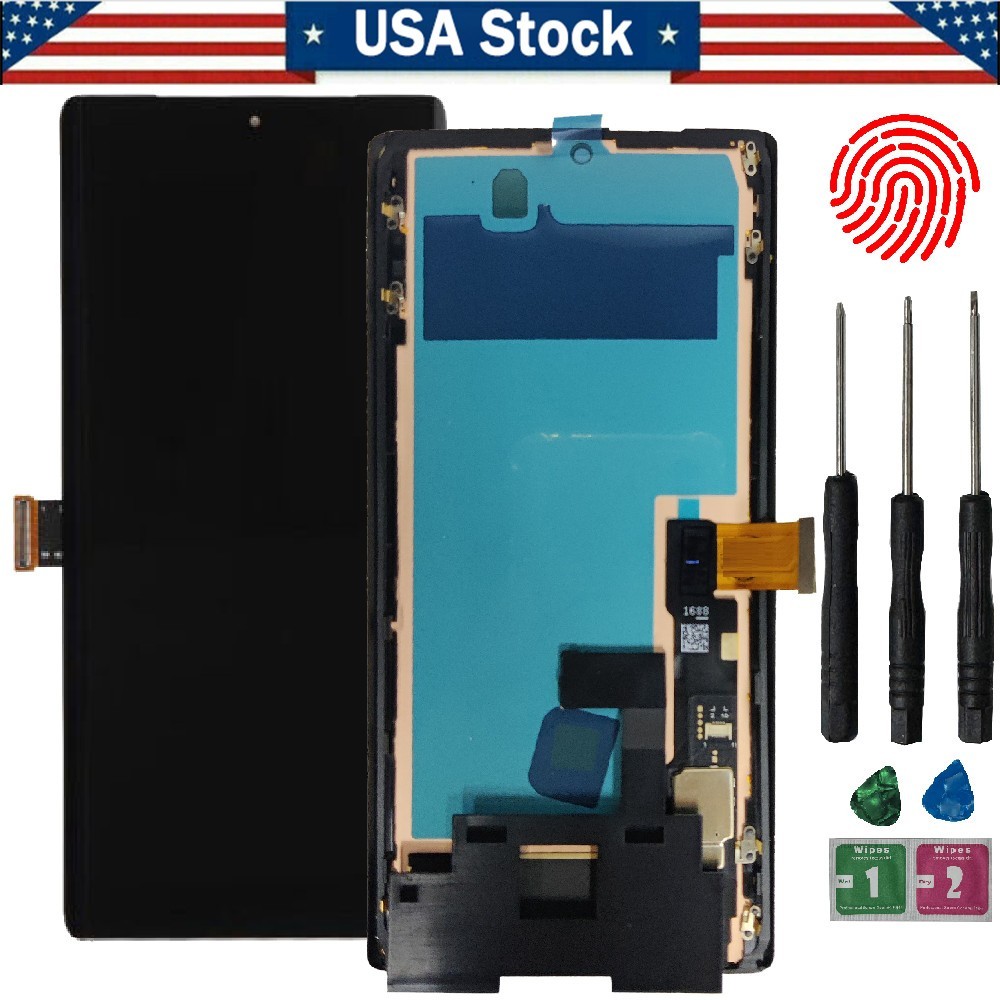 Replace OLED LCD Display Touch Screen +Frame For Google Pixel 6 Pro GLUOG G8VOU