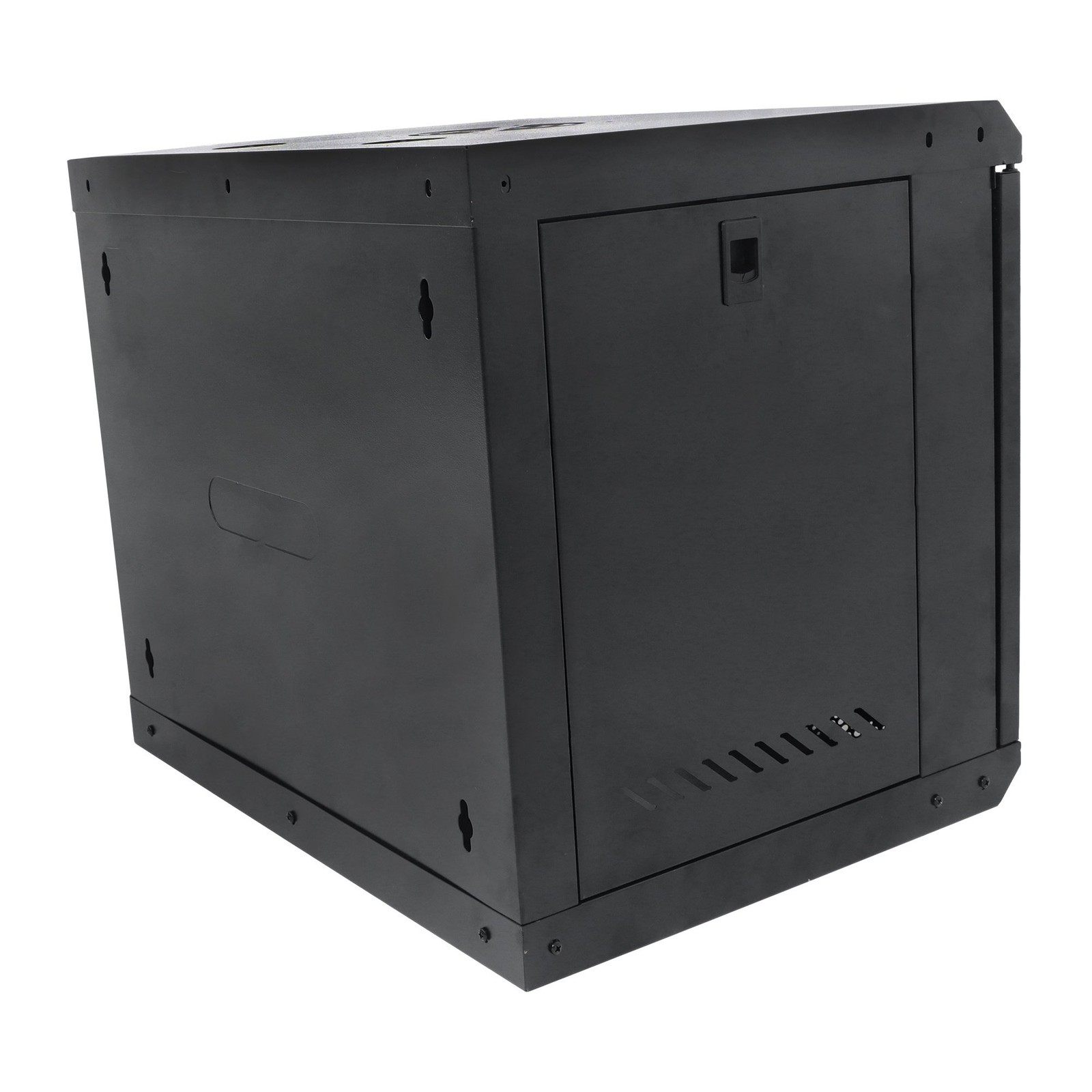9U Wall Mount Network Server Rack Cabinet Enclosure 15.5'' Deep Door Lock