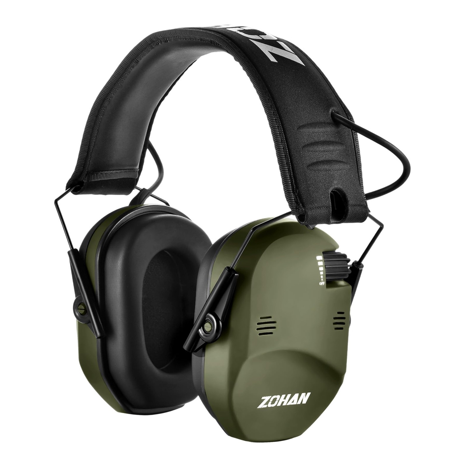 022 Electronic Shooting Earmuffs, 29dB SNR Noise Reduction & 5X Sound Amplifi...