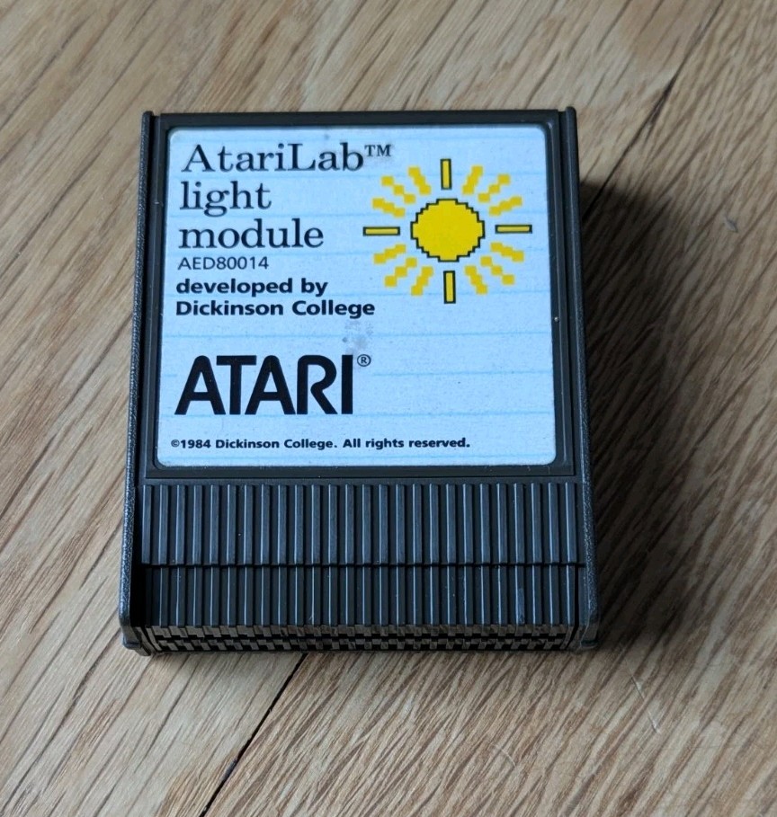 AtariLab Light Module With Cartridge And All Parts IN BOX - Read Description