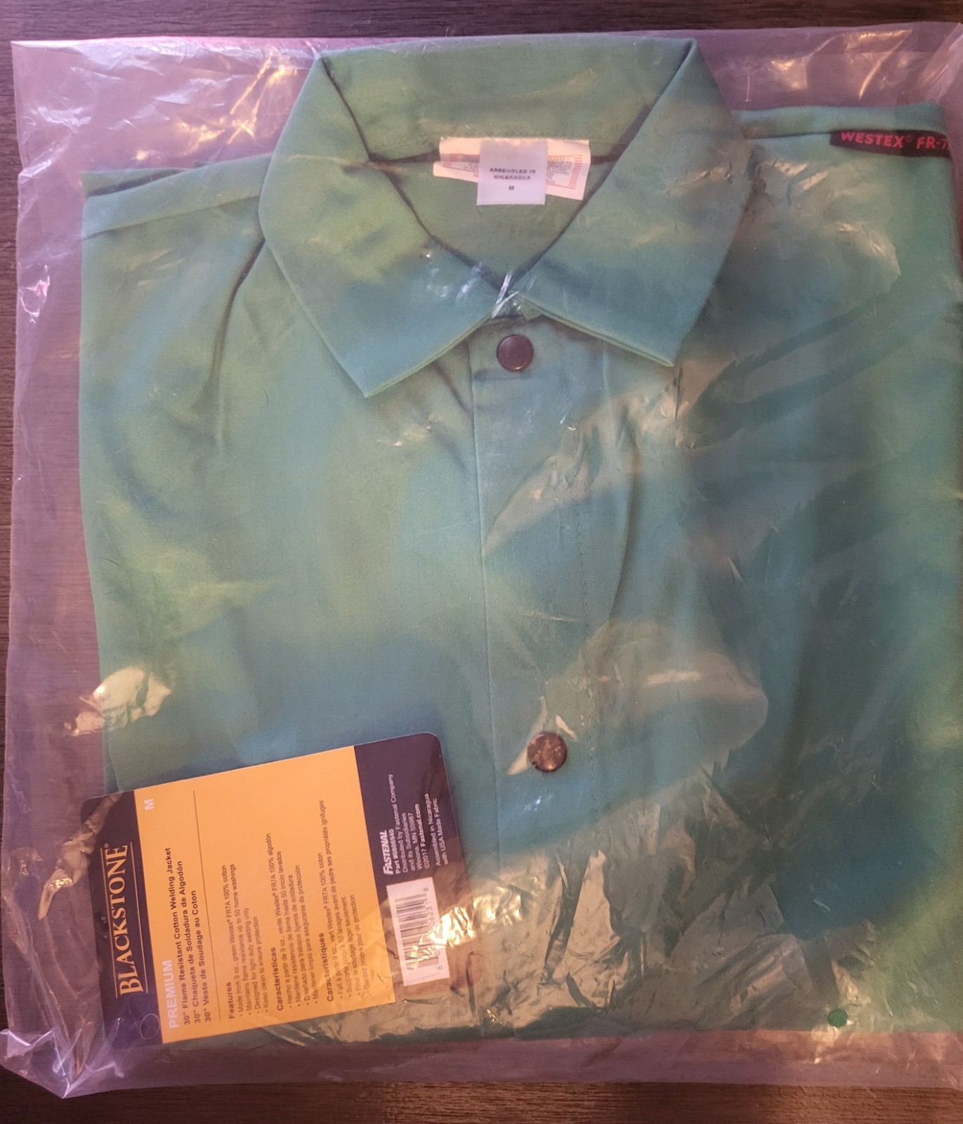 BLACKSTONE 30" Medium Flame Resistant Cotton Welding Jacket
