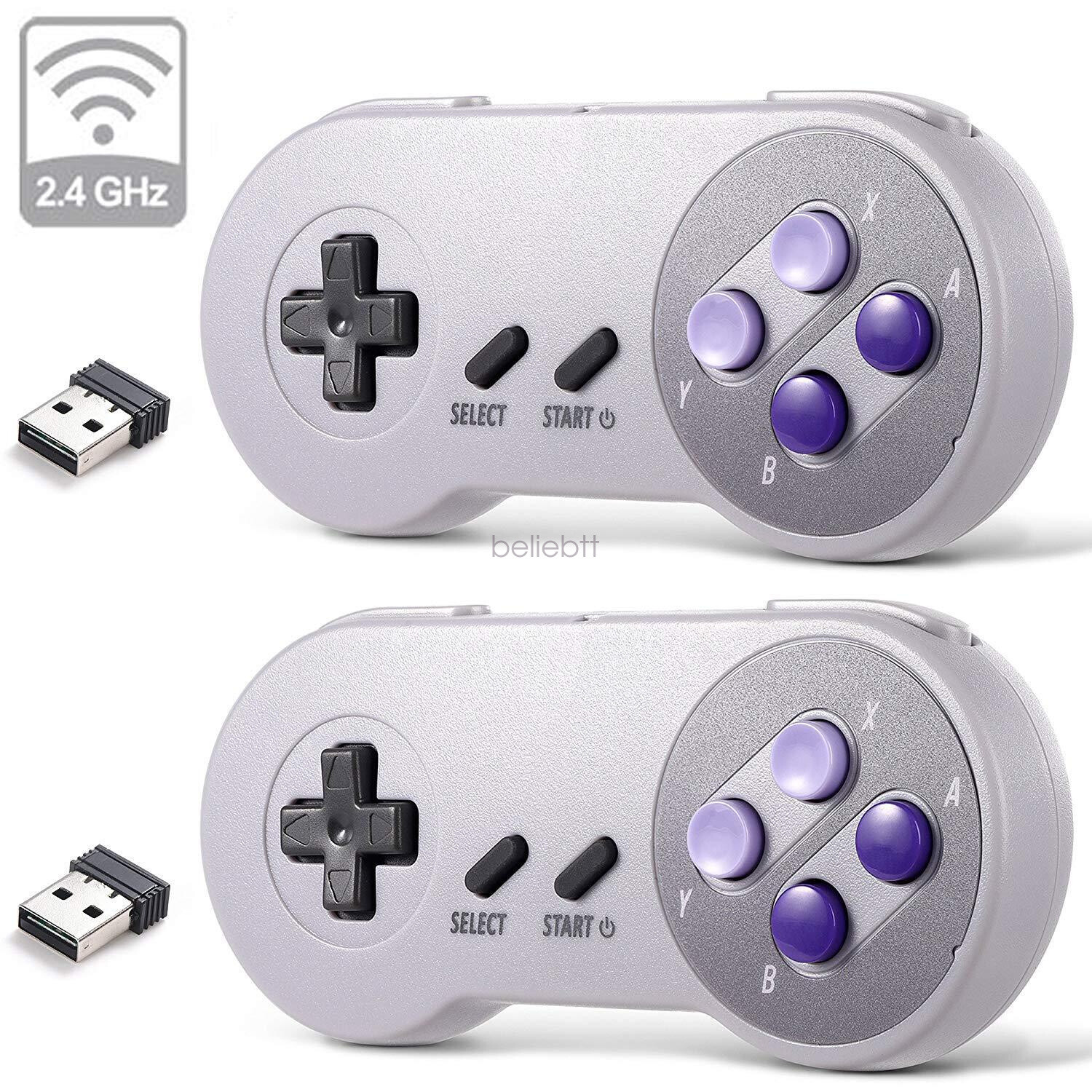 Wireless SNES USB Super NES Controller Joypad for Mac RetroPie Raspberry Pi