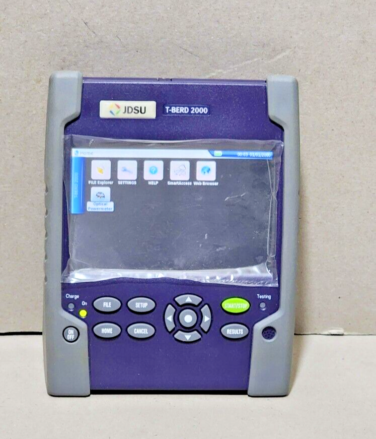 JDSU Viavi T-BERD 2000 OTDR Mainframe w/ PM Power Meter