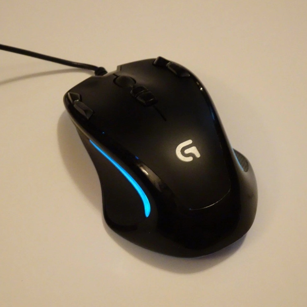 Logitech G300s Optical Ambidextrous Gaming Mouse – 9 Programmable Buttons