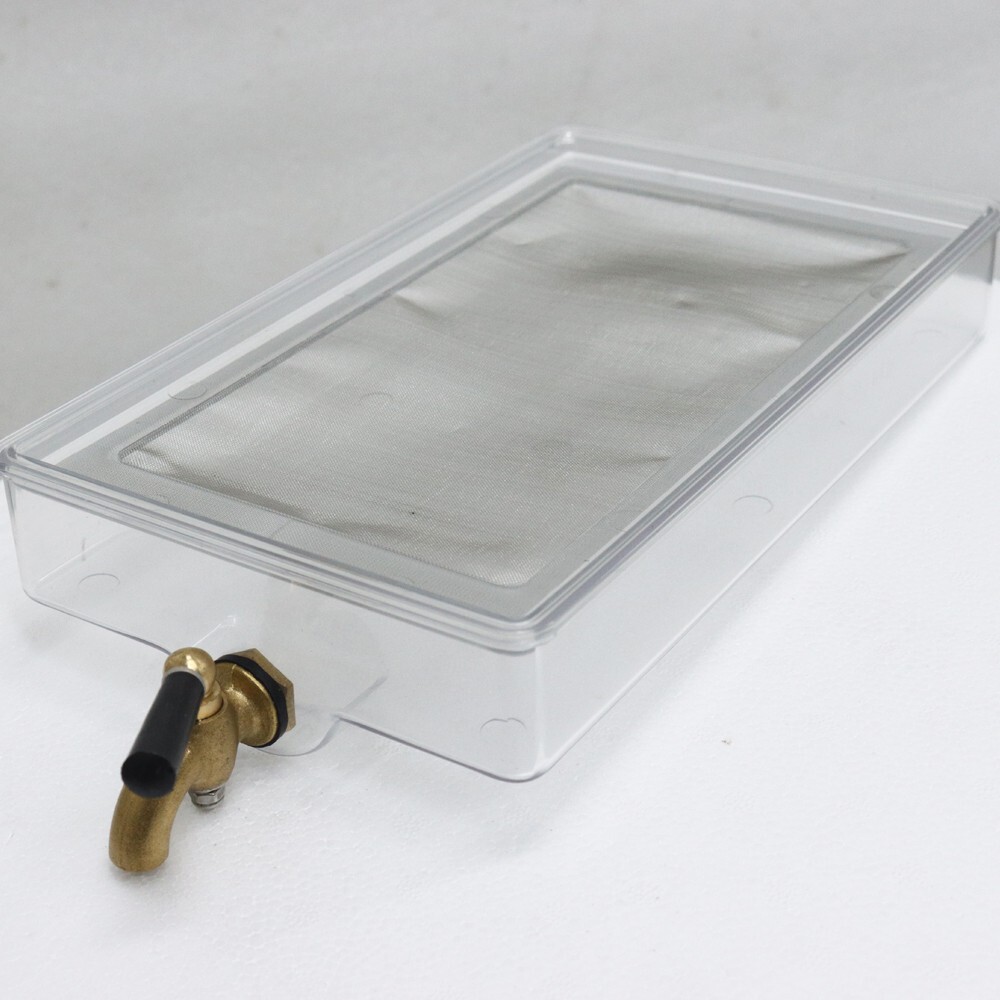 13*6.3 in PVC Filter Tank for Manual Sugar Cane Juicer Machine with Faucet