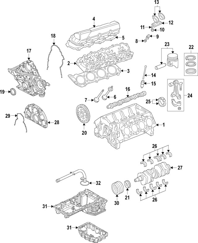 Genuine Ford Engine Valve Spring BC3Z-6513-A