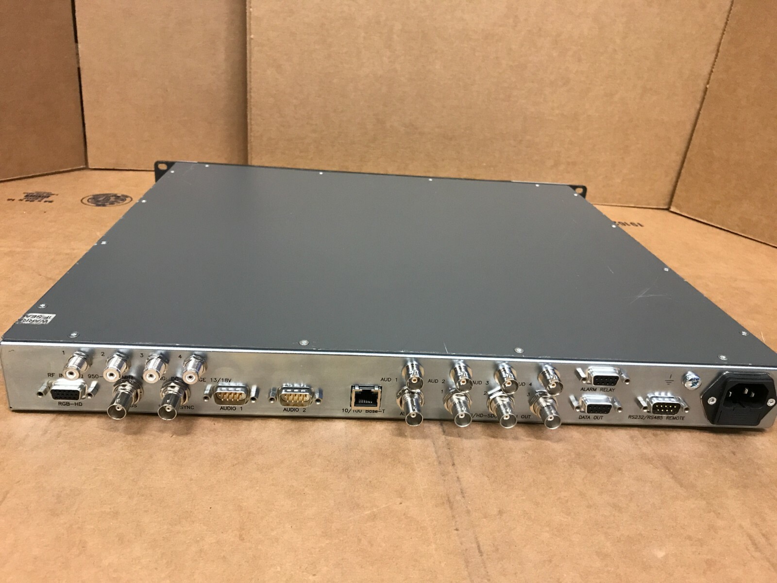 Ericsson Tandberg RX1290 DVB-S/S2/ASI HD/SD MPEG-2/4 RECEIVER DECODER