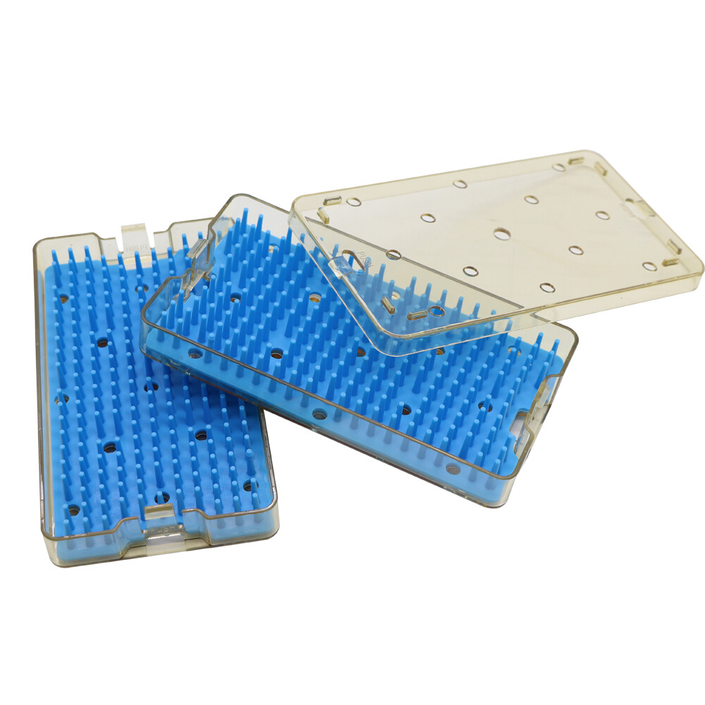 Double layer surgical box surgical tray sterilization case box with mat PPSU