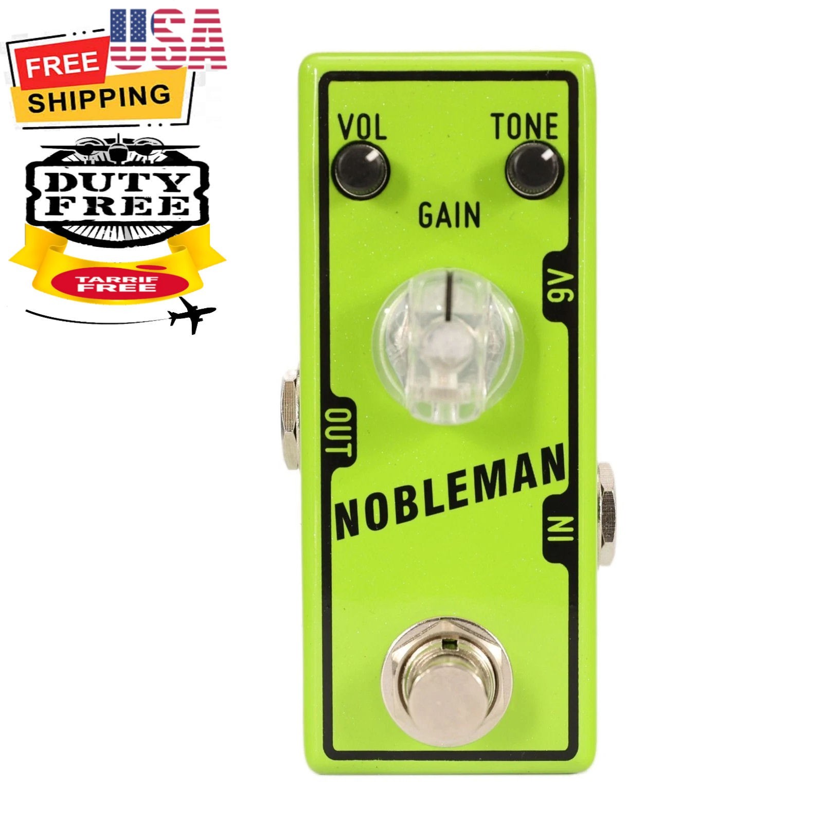TONE CITY Nobleman Overdrive Guitar Pedal TC-20 Size Mini NEW