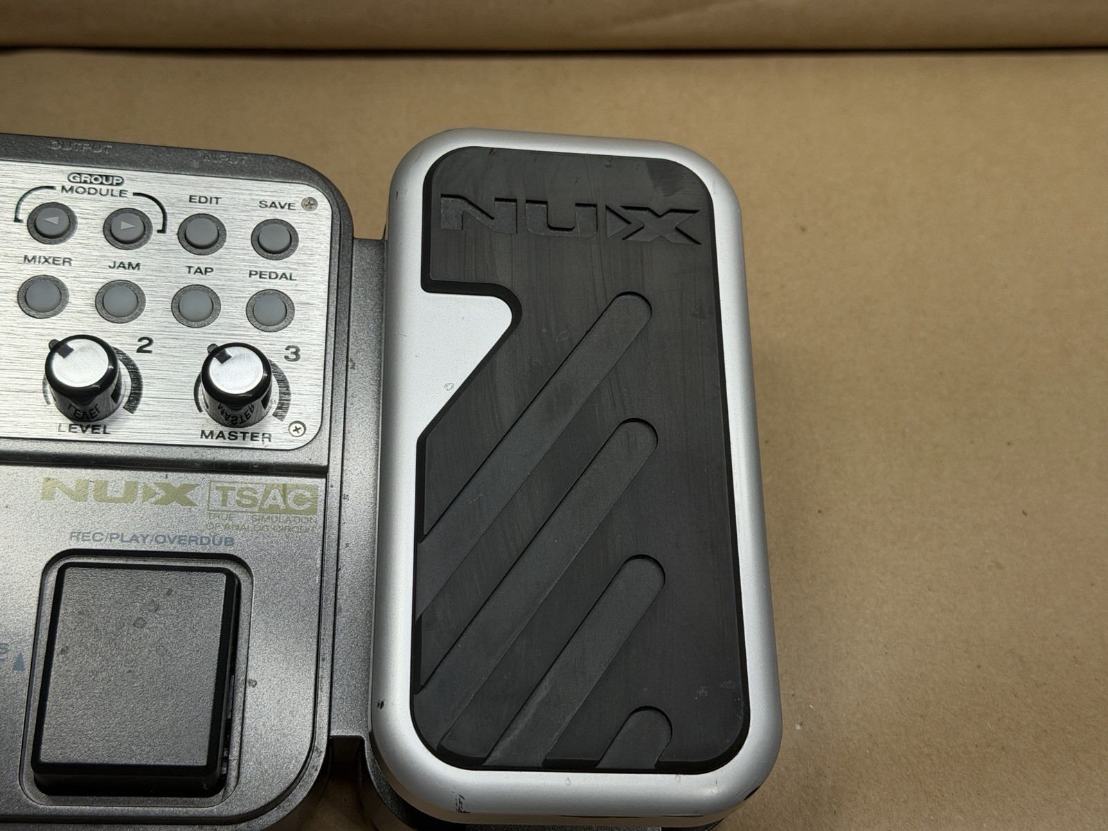 NUX MG-100 Multi-Effects Modeling Guitar Processor Pedal Only | No Power Adapter