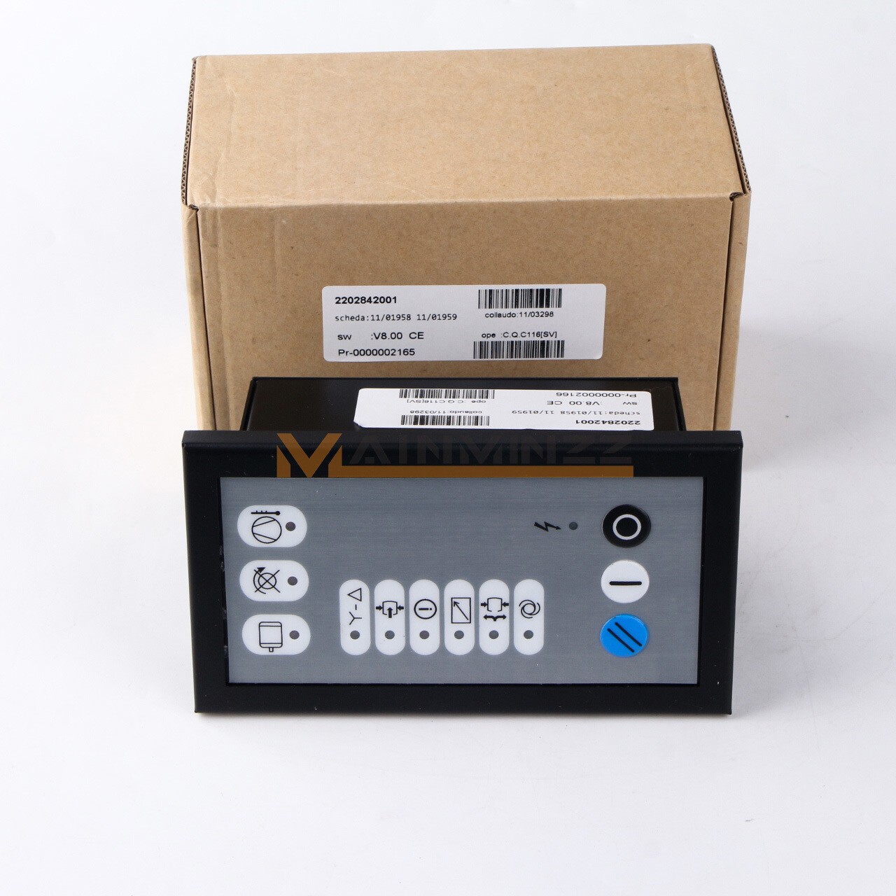 ONE NEW 2202842001 Controller for Atlas Copco Compressor 2202-8420-01 ES99 12VAC